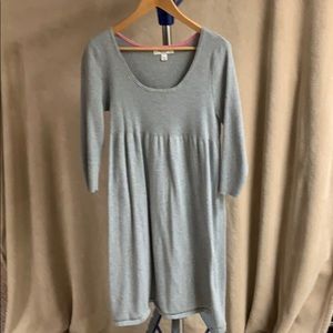 Isaac Mizrahi for Target gray sweater dress